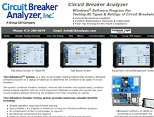 Tablet Screenshot of circuitbreakeranalyzer.com